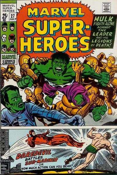Marvel Super-Heroes #27 comic books for sale 