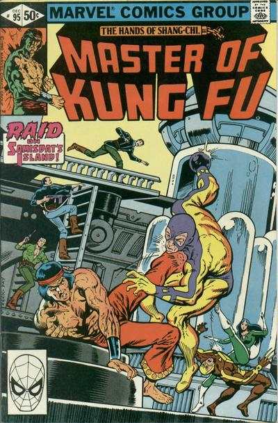 Master of Kung Fu #95 comic books for sale 
