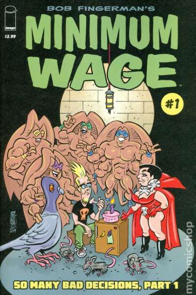 Minimum Wage: So Many Bad Decisions #1 comic books for sale 