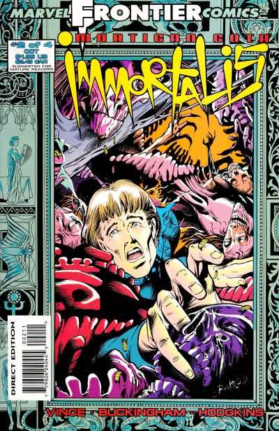 Mortigan Goth: Immortalis #2 comic books for sale 