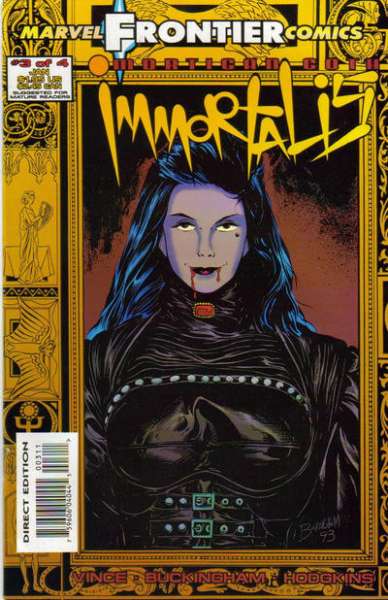 Mortigan Goth: Immortalis #3 comic books for sale 