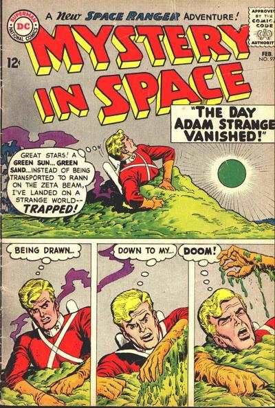 Mystery in Space #97 comic books for sale 