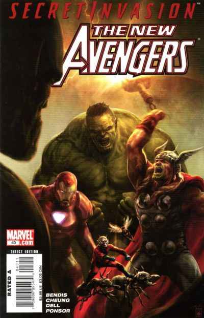 New Avengers #40 comic books for sale 