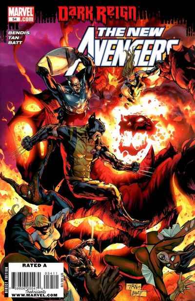 New Avengers #54 comic books for sale 