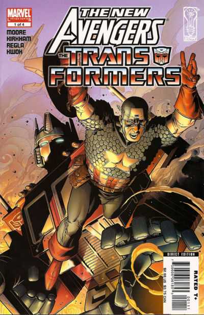 New Avengers/Transformers #1 comic books for sale 