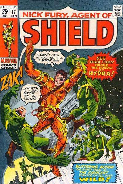 Nick Fury: Agent of SHIELD #17 comic books for sale 