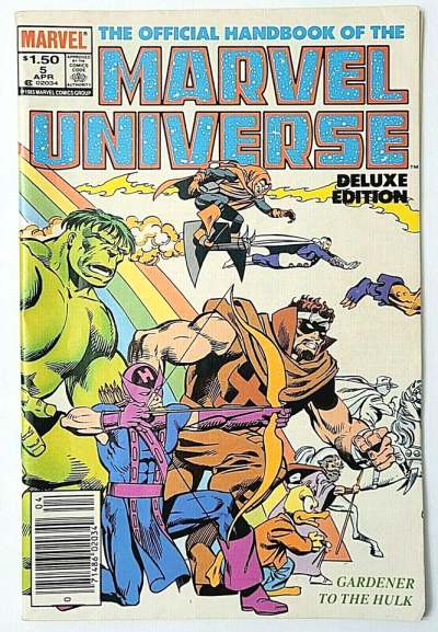 Official Handbook of the Marvel Universe #5 comic books for sale 