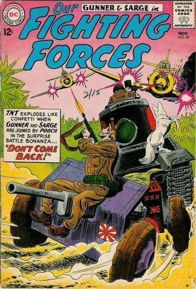 Our Fighting Forces #80 comic books for sale 