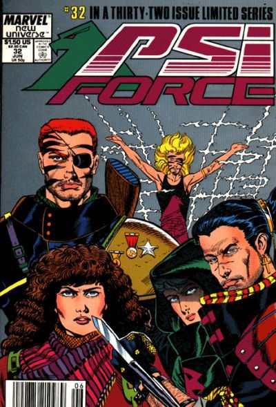 PSI-Force #32 comic books for sale 