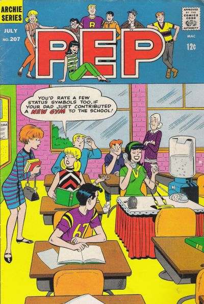 Pep Comics #207 comic books for sale 