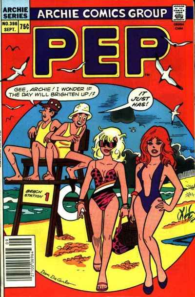 Pep Comics #396 comic books for sale 