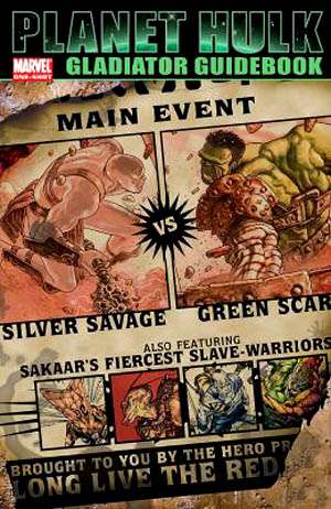Planet Hulk: Gladiator Guidebook #1 comic books for sale 