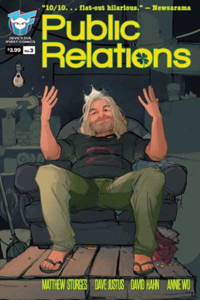 Public Relations #3 comic books for sale 