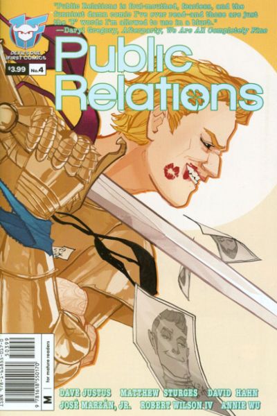 Public Relations #4 comic books for sale 