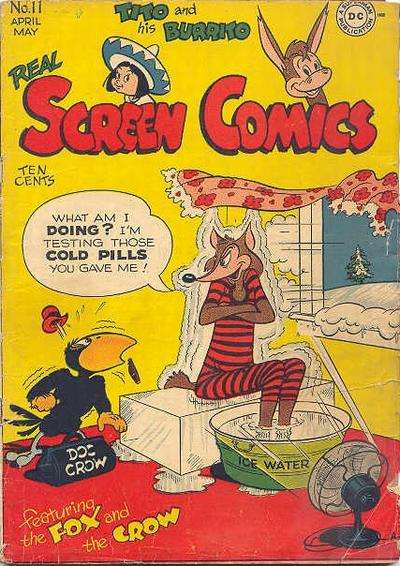 Real Screen Comics #11 comic books for sale 