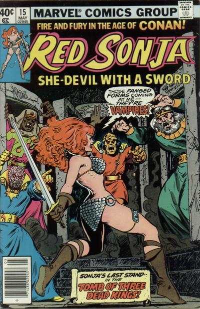 Red Sonja #15 comic books for sale 