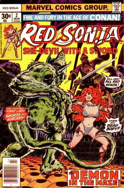 Red Sonja #2 comic books for sale 