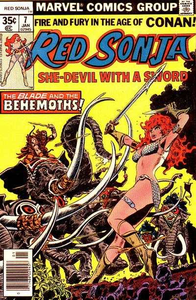 Red Sonja #7 comic books for sale 