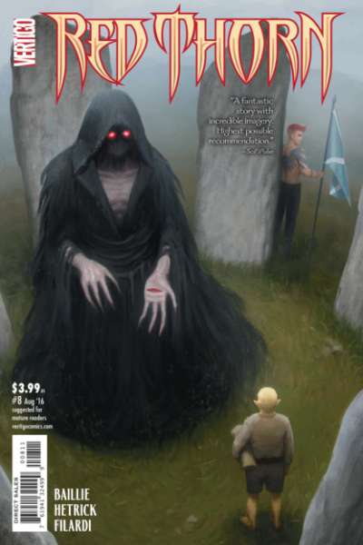 Red Thorn #8 comic books for sale 