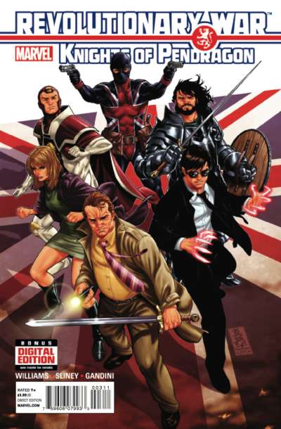 Revolutionary War: Knights of Pendragon #3 comic books for sale 