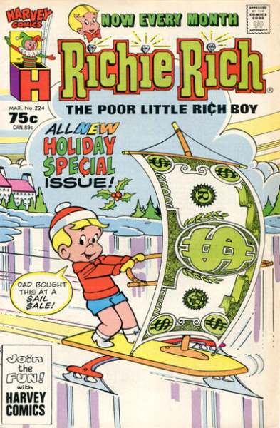 Richie Rich #224 comic books for sale 
