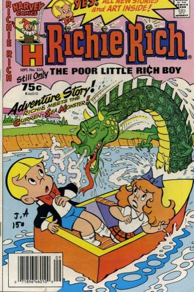 Richie Rich #230 comic books for sale 