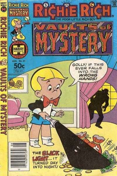 Richie Rich Vault of Mystery #41 comic books for sale 