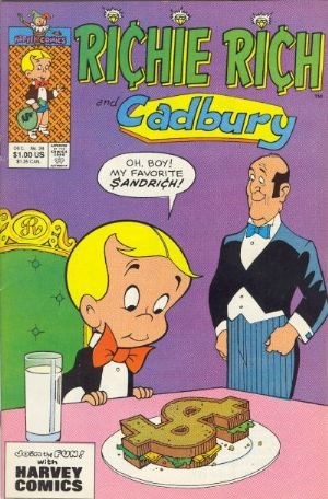 Richie Rich and Cadbury #28 comic books for sale 