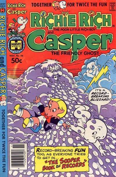 Richie Rich and Casper #36 comic books for sale 