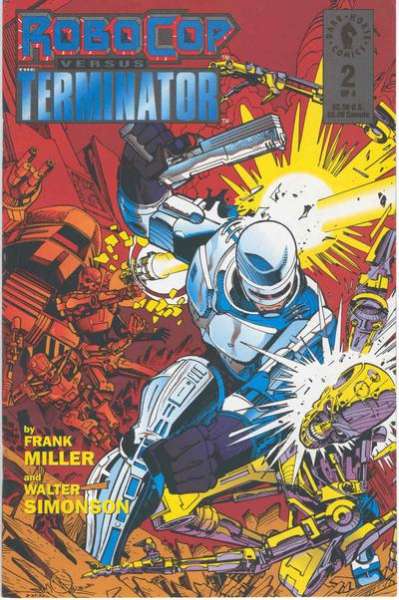 Robocop versus The Terminator #2 comic books for sale 