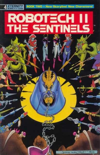Robotech II: The Sentinels Book 2 #4 comic books for sale 