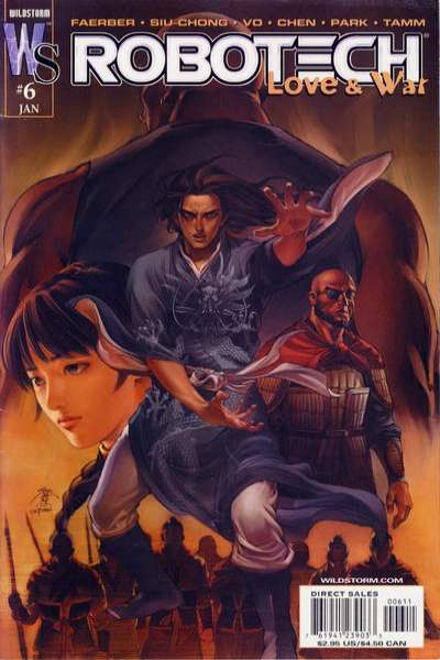 Robotech: Love & War #6 comic books for sale 
