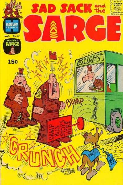Sad Sack and The Sarge #87 comic books for sale 