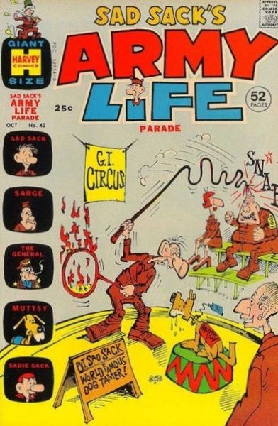 Sad Sack's Army Life #42 comic books for sale 