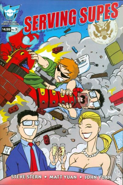Serving Supes #3 comic books for sale 