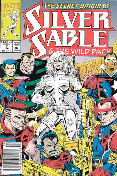 Silver Sable and the Wild Pack #9 comic books for sale 