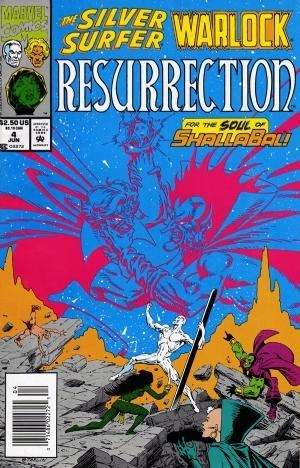 Silver Surfer/Warlock: Resurrection #4 comic books for sale 
