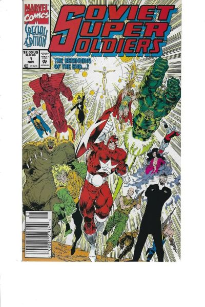 Soviet Super Soldiers #1 comic books for sale 