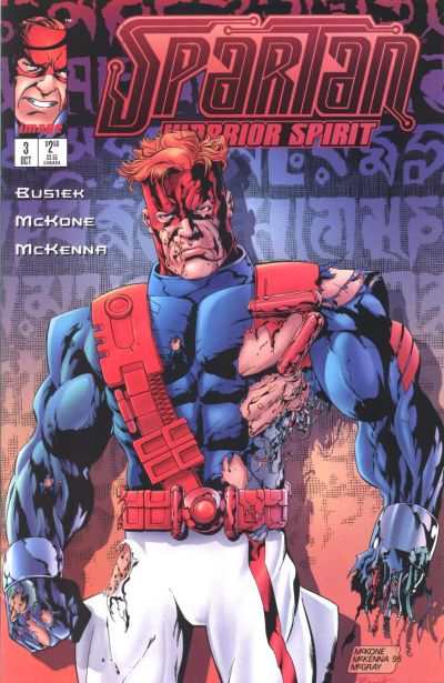 Spartan: Warrior Spirit #3 comic books for sale 