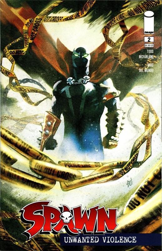 Spawn Unwanted Violence #2 comic books for sale 