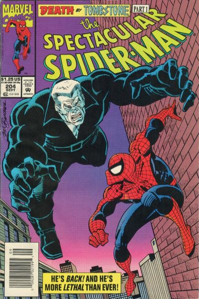 Spectacular Spider-Man #204 comic books for sale 