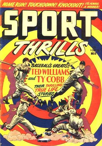 Sport Thrills #11 comic books for sale 