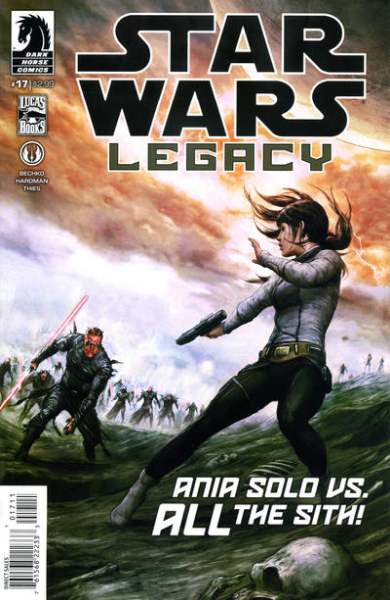 Star Wars: Legacy #17 comic books for sale 