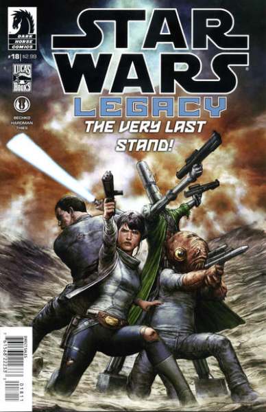 Star Wars: Legacy #18 comic books for sale 