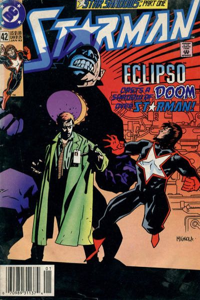 Starman #42 comic books for sale 