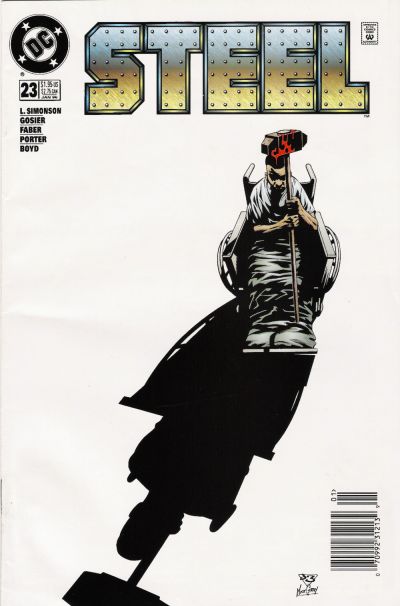Steel #23 comic books for sale 
