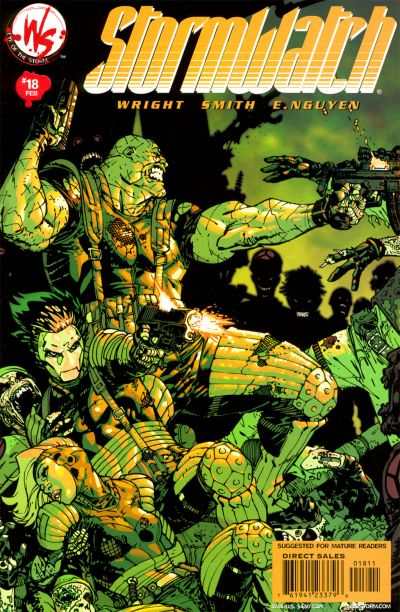 Stormwatch: Team Achilles #18 comic books for sale 