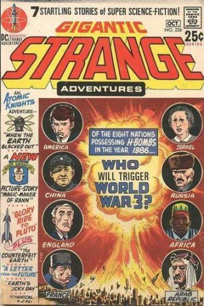 Strange Adventures #226 comic books for sale 