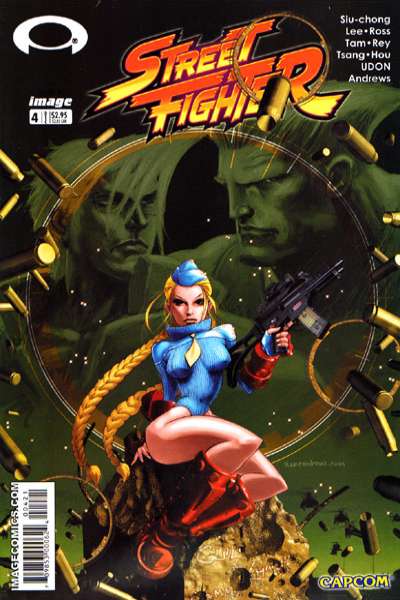 Street Fighter #4 comic books for sale 
