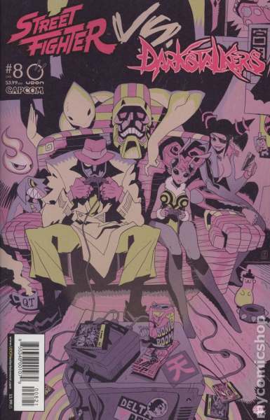 Street Fighter vs. Darkstalkers #8 comic books for sale 